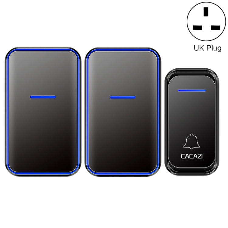 CACAZI A68-2 One to Two Wireless Remote Control Electronic Doorbell Home Smart Digital Wireless Doorbell CACAZI A68-2 One to Two Wireless Remote Control Electronic Doorbell Home Smart Digital Wireless Doorbell